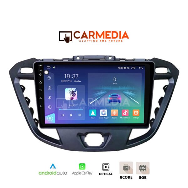 CARMEDIA CM809-13 TABLET 9'' OEM FORD TRANSIT CUSTOM| TOURNEO CUSTOM 2013-2019