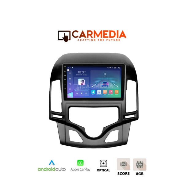 CARMEDIA CM809-13 TABLET 9'' OEM HYUNDAI i30 2007-2012 CLIMA