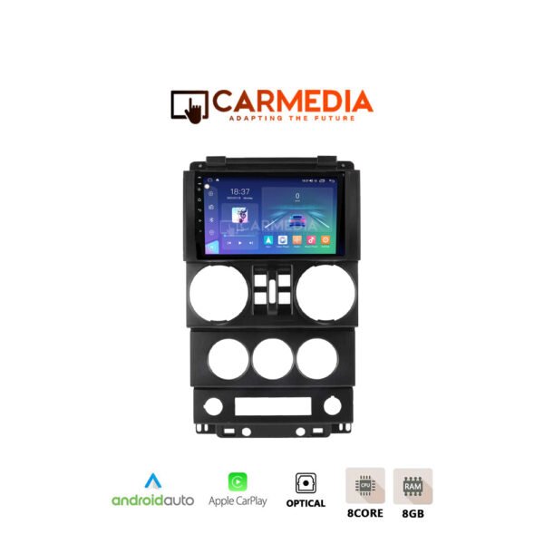 CARMEDIA CM809-13 TABLET 9'' OEM JEEP WRANGLER 2006-2011 (4 SWITCHES)