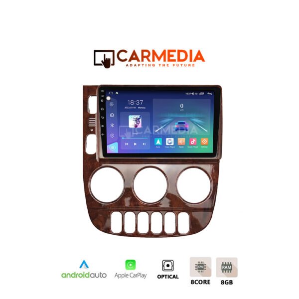 CARMEDIA CM809-13 TABLET 9'' OEM MERCEDES ML (W163) 1998-2005 BROWN