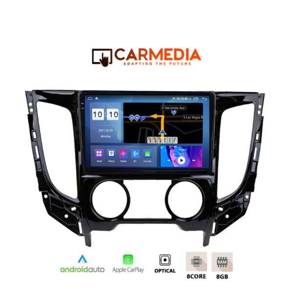 CARMEDIA CM8095-13 PLUS TABLET 9.5'' OEM MITSUBISHI L200 2015+ A/C