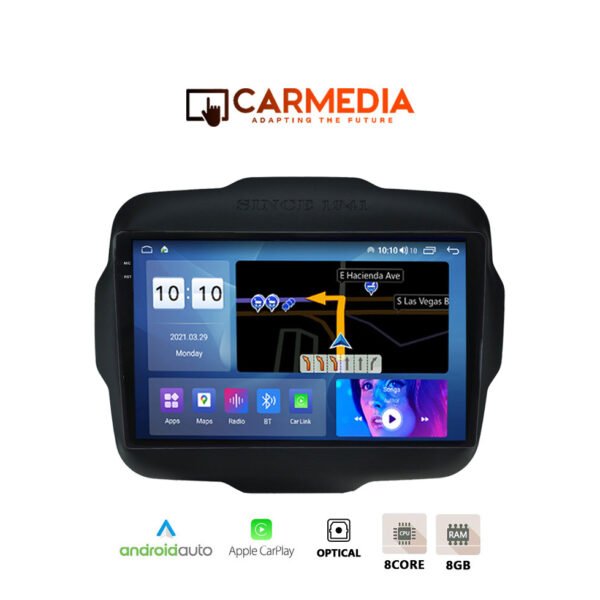 CARMEDIA CM8095-13 PLUS TABLET 9.5'' OEM JEEP RENEGADE 2014+