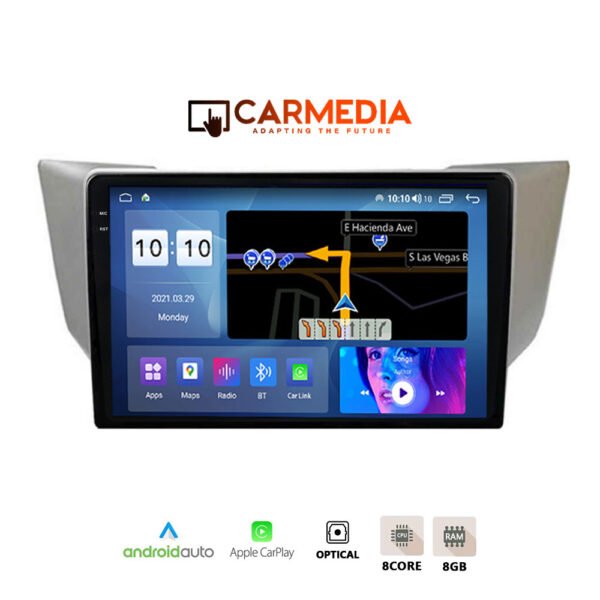 CARMEDIA CM8095-13 PLUS TABLET 9.5'' OEM LEXUS RX 300-400 2003-2008