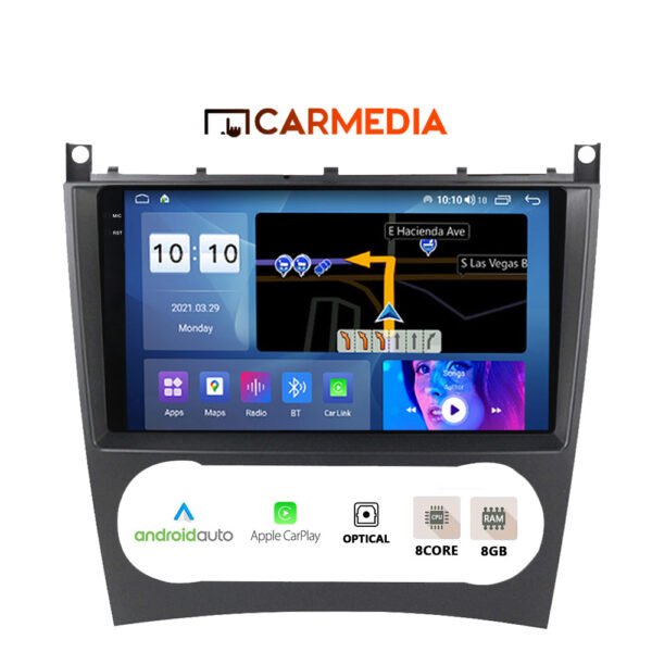 CARMEDIA CM8095-13 PLUS TABLET 9.5'' OEM MERCEDES C-CLK (W203-209) 2004-2008