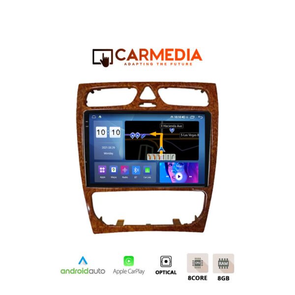 CARMEDIA CM8095-12 PRO PLUS TABLET 9.5'' OEM MERCEDES C (W203) 1999-2004 BROWN