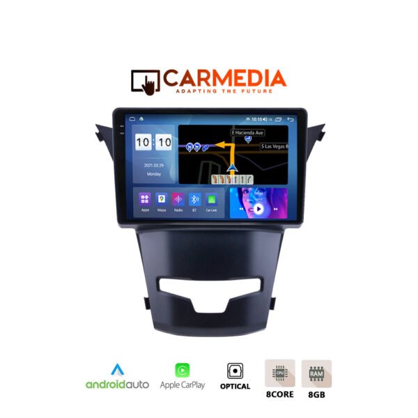 CARMEDIA CM8095-13 PLUS TABLET 9.5'' OEM SSANGYONG KORANDO 2014+