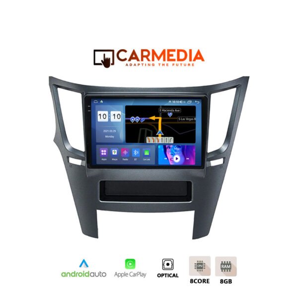 CARMEDIA CM8095-13 PLUS TABLET 9.5'' OEM SUBARU LEGACY-OUTBACK 2009+