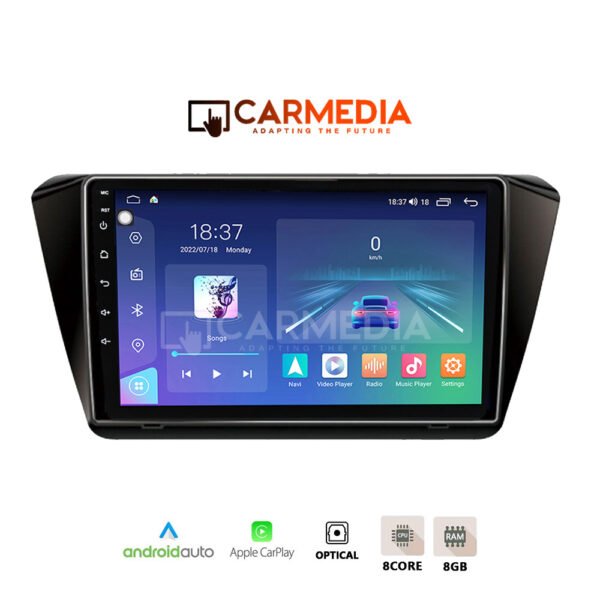 CARMEDIA CM810-13 TABLET 10'' OEM SKODA SUPERB 2015+