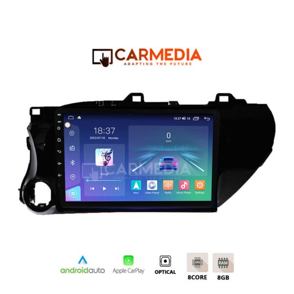 CARMEDIA CM810-13 TABLET 10'' OEM TOYOTA HILUX 2017+