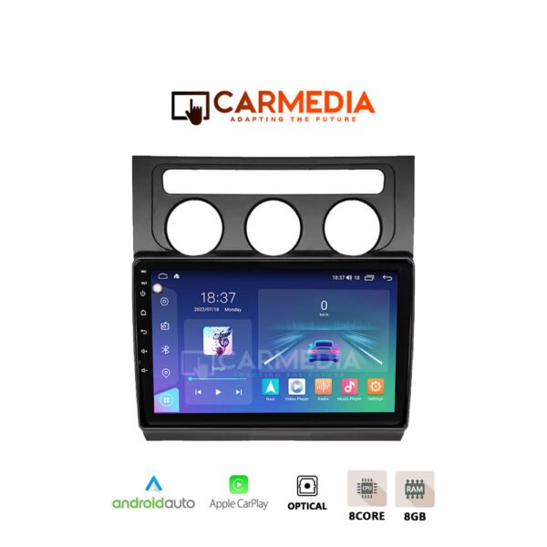 CARMEDIA CM810-13 TABLET 10'' OEM VW TOURAN 2003-2016 BLACK