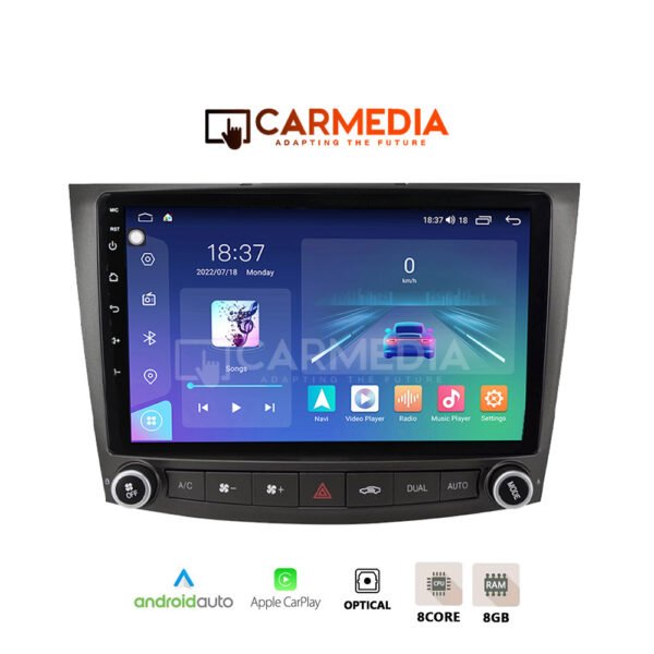 CARMEDIA CM810-13 TABLET 10'' OEM LEXUS IS 2005-2013