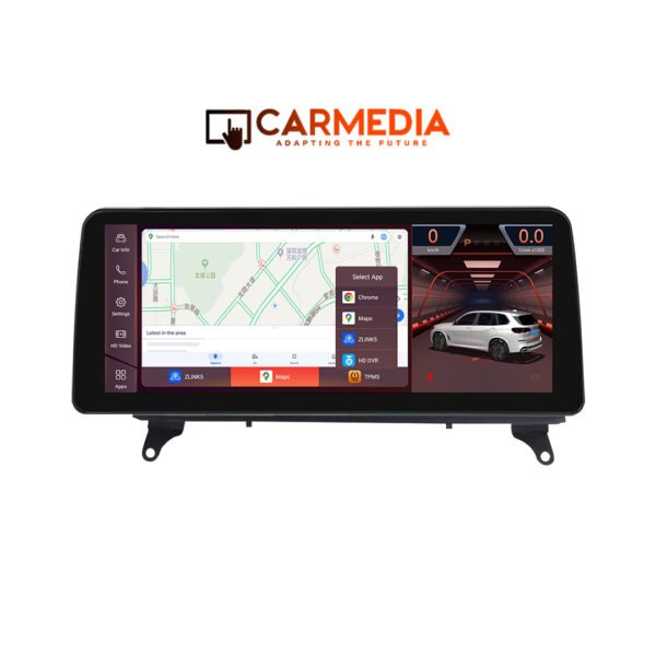 CARMEDIA CMFB81250 PRO PLUS 12.5'' OEM BMW X5 (E70) - X6 (E71) CCC 2006-2009 3D