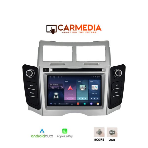 CARMEDIA CMT2087-13 OEM 7'' TOYOTA YARIS 2006-2011