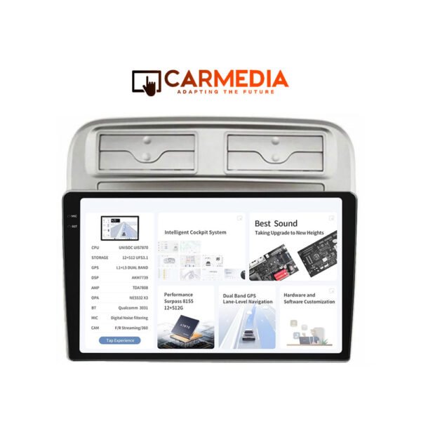 CARMEDIA CMDU4095-5 PRO PLUS TABLET 9.5'' OEM FIAT GRANDE PUNTO 2005-2012