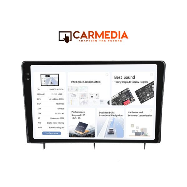CARMEDIA CMDU81036-6 PRO PLUS TABLET 10.36'' OEM HONDA CIVIC 2022