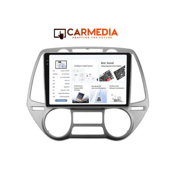CARMEDIA CMDU12095-13 PRO PLUS TABLET 9.5'' OEM HYUNDAI i20 2008-2013 V3