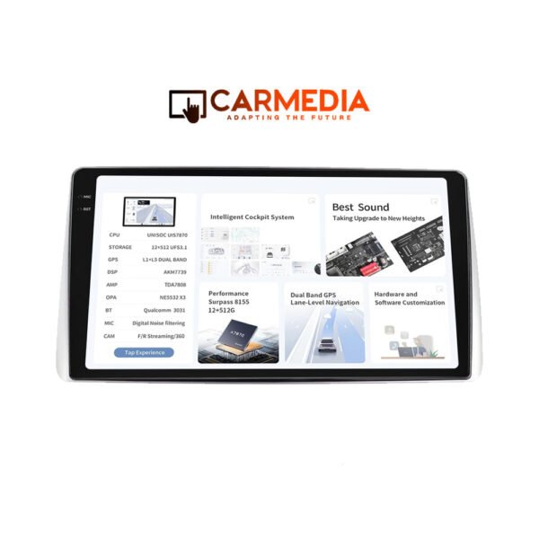 CARMEDIA CMDU8095-6 PRO PLUS TABLET 9.5'' OEM NISSAN ALMERA N16 2000-2014