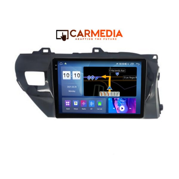 CARMEDIA CM81036-13 PLUS TABLET 10.36'' OEM TOYOTA HILUX 2018+ RHD