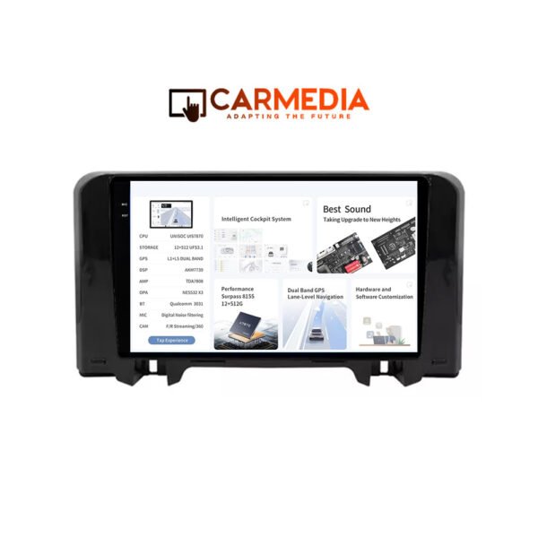 CARMEDIA CMDU4095-5 PRO PLUS TABLET 9.5'' OEM CITROEN C3 2022-2024