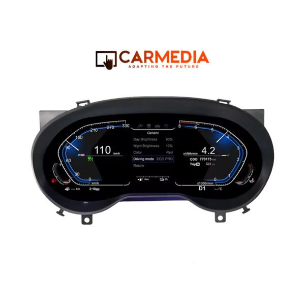CARMEDIA CMDDB123BENZ-1 DIGITAL DASHBOARD 12.3'' MERCEDES CLA C117 & GLA X156 2015-2018