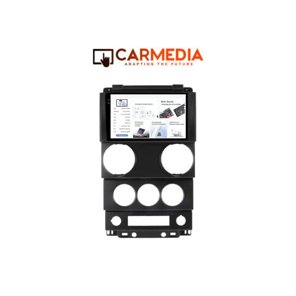 CARMEDIA CMDU8095-6 PRO PLUS TABLET 9.5'' OEM JEEP WRANGLER 2006-2011 (0 SWITCHES)