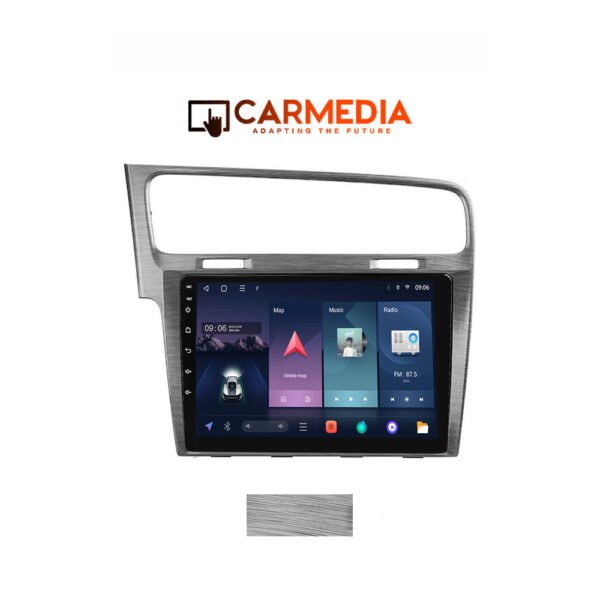 CARMEDIA CM20810-13 TABLET 10'' OEM VW GOLF 7 2013-2020 SILVER GREY