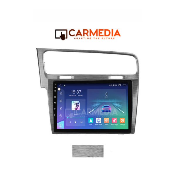 CARMEDIA CM810-13 TABLET 10'' OEM VW GOLF 7 2013-2020 SILVER GREY