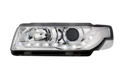 Φανάρια εμπρός led για Vw Passat Β4 (1993-1996) - chrome , με λάμπες (Η1) - σετ 2τμχ.