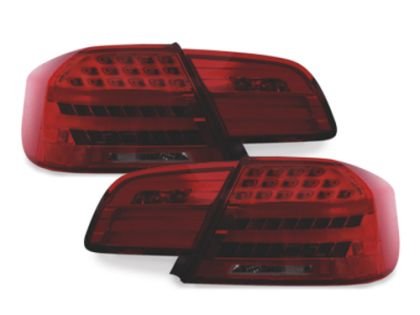 Tuning πίσω φανάρια  led για BMW E92 coupe (2006-2009) - lightbar design - σετ 2τμχ.
