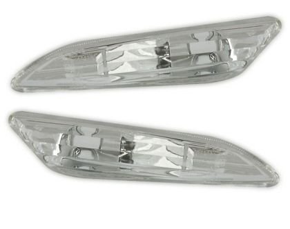 Φλας Alfa Romeo 156 - χρωμίου - σετ 2τμχ.