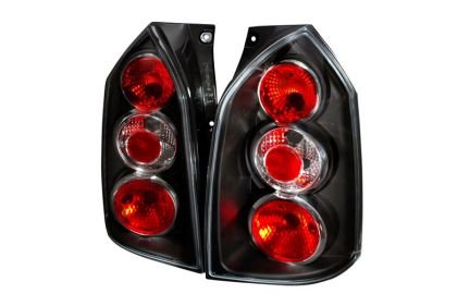 Πίσω φανάρια για Hyundai Tucson  (2004-2010)  - μαύρα - σετ 2τμχ.