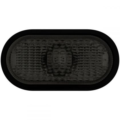 Φλας για Nissan Micra (1998-2002) - μαύρο χρωμίου - σετ 2τμχ.