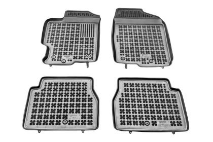 Λαστιχένια πατάκια Rezaw Plast για MAZDA 6 I (2002-2008) / 6 II (2008-2012) - τύπου σκαφάκι - 4τμχ.