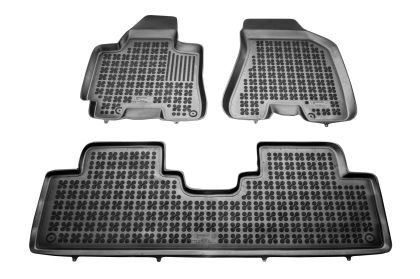Λαστιχένια πατάκια Rezaw Plast για HYUNDAI Tucson I / KIA Sportage II (2004-2010) - τύπου σκαφάκι - 3τμχ.