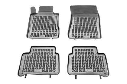 Λαστιχένια πατάκια Rezaw Plast για MERCEDES E-Class W211 / CLS C219 (2002-2010) -τύπου σκαφάκι - 4τμχ.