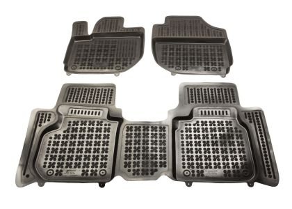 Λαστιχένια πατάκια Rezaw Plast για HONDA HR-V II  (2015-2021) - τύπου σκαφάκι - 3τμχ.
