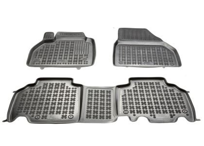 Λαστιχένια πατάκια Rezaw Plast για MERCEDES Citan W415 (2012-2021) - τύπου σκαφάκι - 3τμχ.