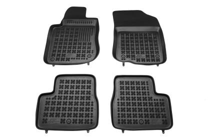 Λαστιχένια πατάκια Rezaw Plast για PEUGEOT 208 / 2008 (2012-2019) - τύπου σκαφάκι - 4τμχ.