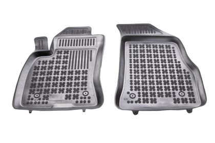 Λαστιχένια πατάκια Rezaw Plast για FIAT Doblo II  (2010-2019) - 3 seats - τύπου σκαφάκι - 2τμχ.