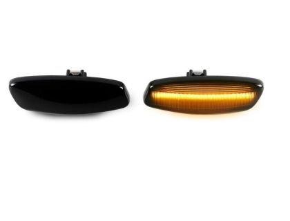 Led φλας φτερού για Peugeot 308, 3008, 5008 / Citroen C3, C4, C5, DS3, DS4 - φιμέ σετ 2τμχ.