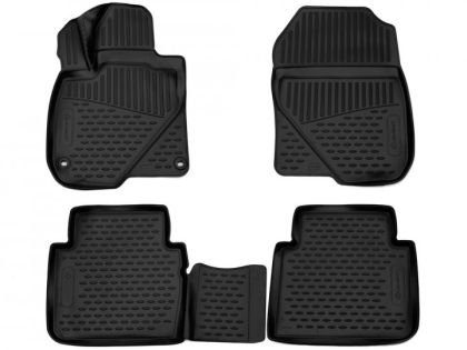 3D Λαστιχένια πατάκια για Honda CR-V (2017+)  / HAVAL H6 (2021+) 4τμχ.