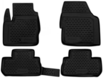 3D Λαστιχένια πατάκια για MERCEDES S-Class W221 (2005 - 2012) - 4τμχ.