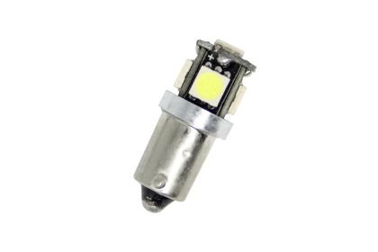 Led λάμπα τύπου BA9S CANBUS με 5 SMD led τυχαία διάταξη - 1τμχ.