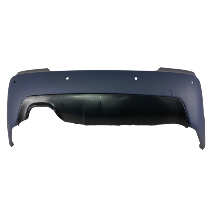 Πίσω προφυλακτήρας για BMW E60 sedan (2003-2007) - M pack design με ανοίγματα για parktronic 24mm