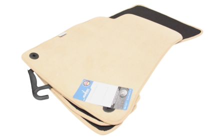 Πατάκια μοκέτα για AUDI A5 / S5 / A5 κάμπριο (2007+) - μπεζ - 4τμχ.