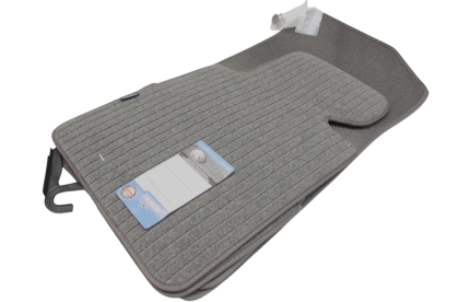 Πατάκια μοκέτα για BMW σειρά 3  E46 (1998-2005) γκρι - 4τμχ.