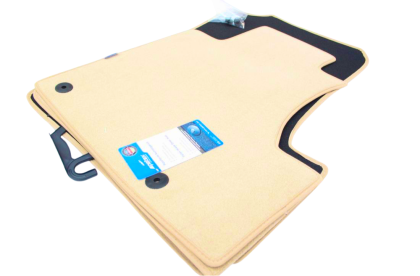 Πατάκια μοκέτα για HONDA CR-V III (2007-2012) - μπεζ - 4τμχ.