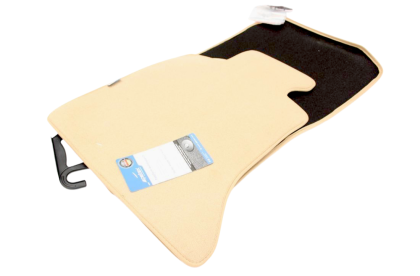 Πατάκια μοκέτα για BMW σειρά 5 F10 / F11  (2010-2013) - μπεζ - 4τμχ.