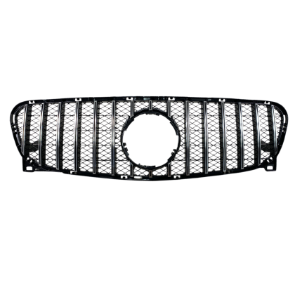 Μάσκα για Mercedes GLA X156 (2013-2018) chrome/black - GT