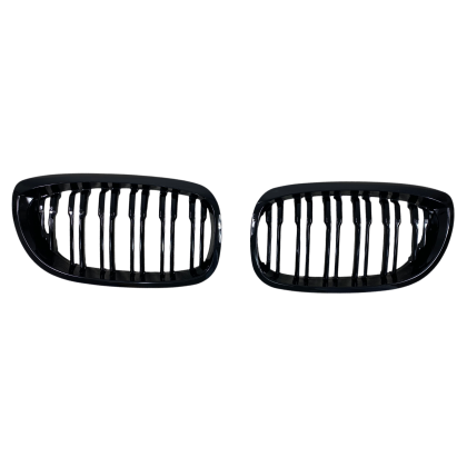 Μάσκα για BMW E46 (2003-2006) coupe - διπλές γυαλιστερές - 2τμχ.